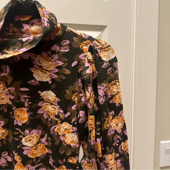 By Anthropologie Tiered-Sleeve Turtleneck NEW - Picture 10 of 12